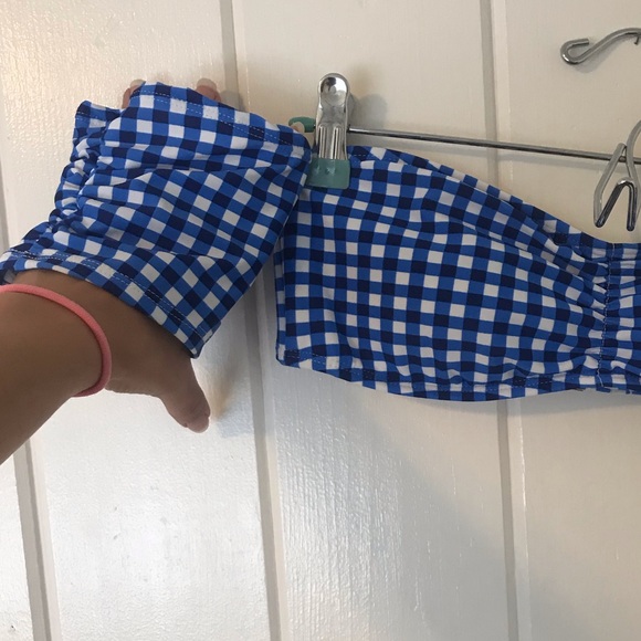 NWT Lauren James Bikini Top M Off Shoulder Bandeau - Picture 3 of 7